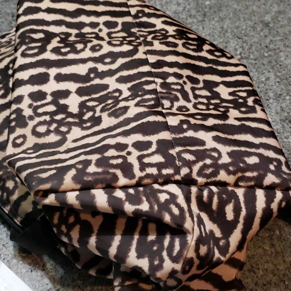 Coach Ocelot Print Nylon travel Bag, Snap Pouch & Cosmetic Pouch-Set - Picture 16 of 16